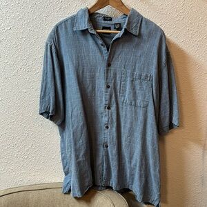 Arrow washable linen short sleeve button down